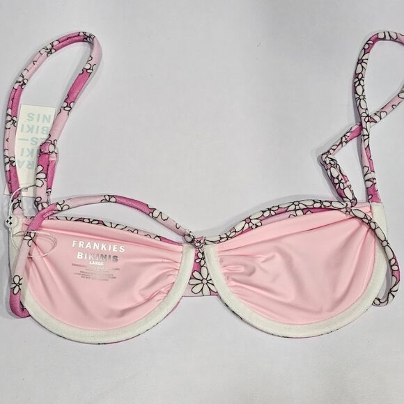 Frankies Maggie Underwire Terry Bikini Top - Picture 6 of 8